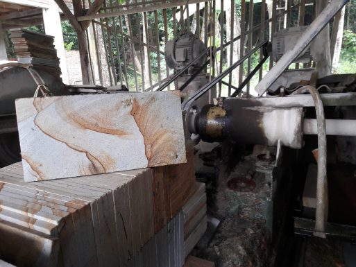 Batu Alam Palm Art - Gambar 3